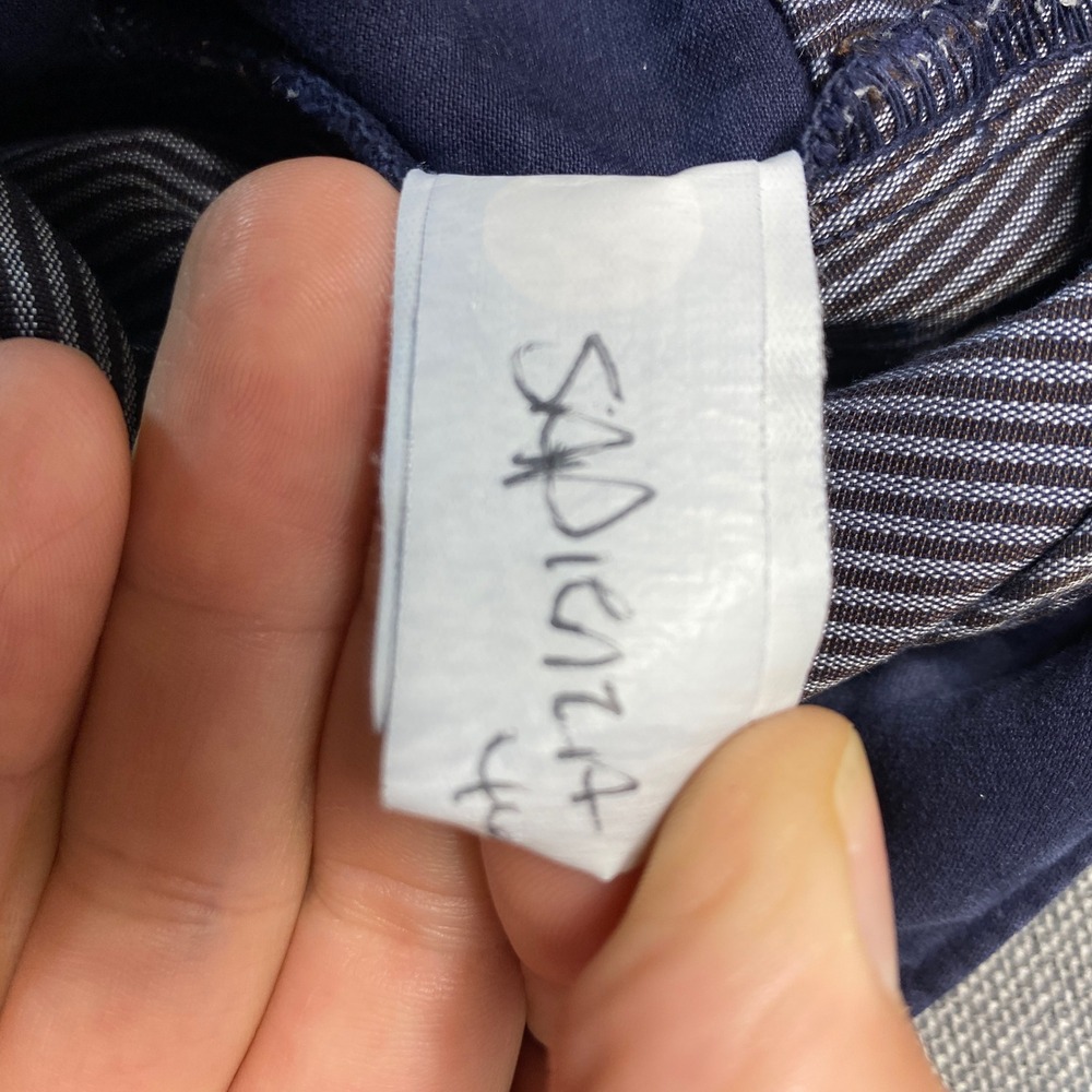 UNTUCKit Mens Navy Blue Relaxed Fit Pima Cotton Stretch Pants W33 L32 - Picture 9 of 12